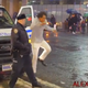 Alexander BOK shown here executing Ellen DeGeneres’ dance dare behind a New York City police officer
YouTube screenshot